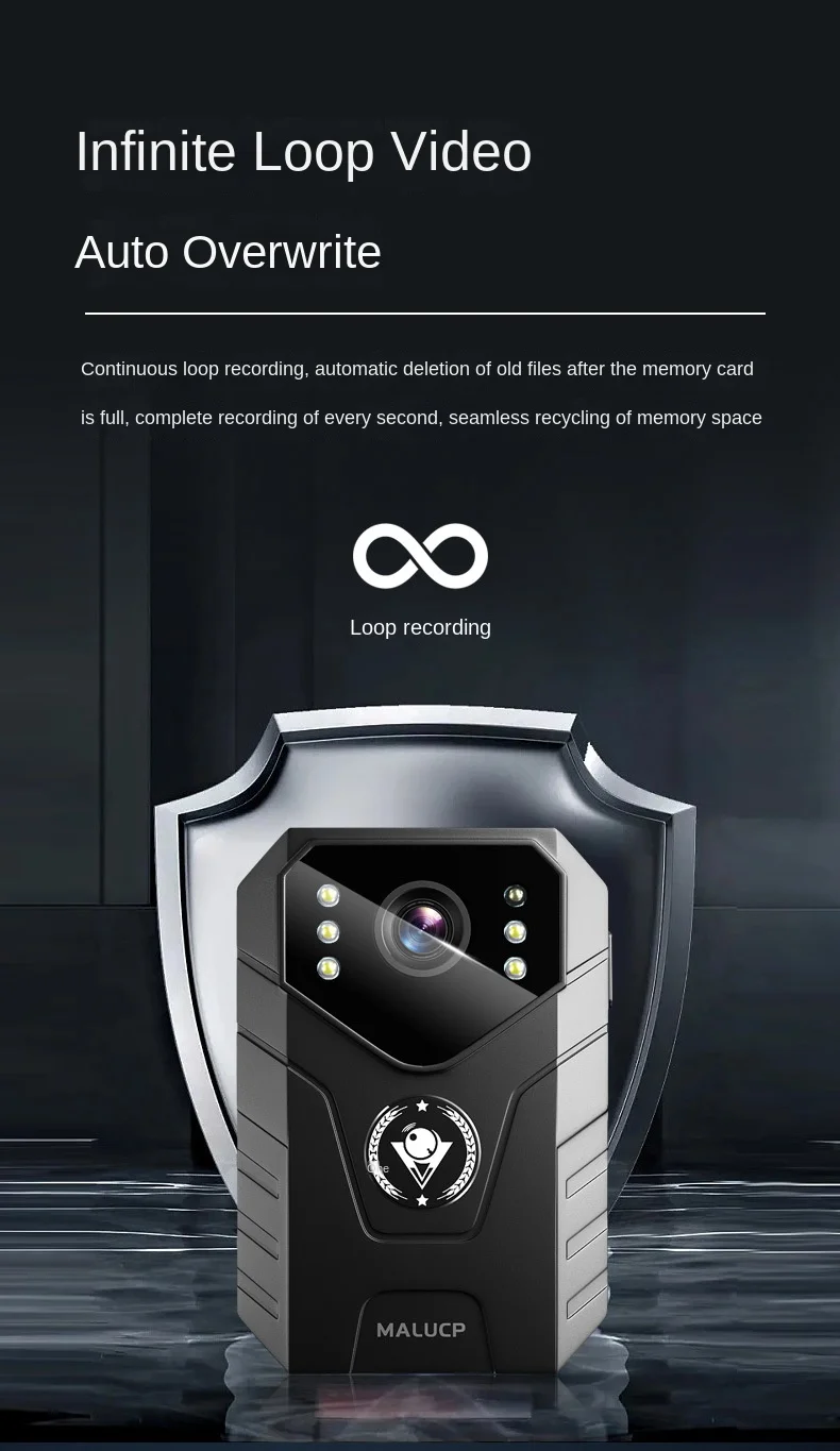 4K 2k AR Small Digtal Body Camera Waterproof 1080P Cam Infrared Night Vision Chest Video Law Enforcement Voice Recorder Bodycam