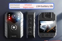 4K 2k AR Small Digtal Body Camera Waterproof 1080P Cam Infrared Night Vision Chest Video Law Enforcement Voice Recorder Bodycam