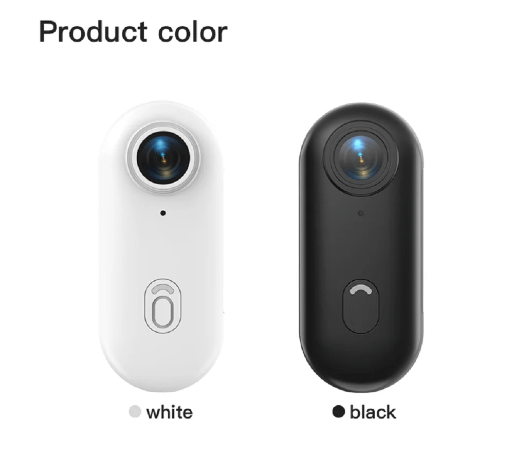 4K UltraHD POV Collar Cam Small Sports Camera Magnetic Necklace Pets Camcorder Mini Wireless WiFi Bodycam Recording Vlog Selfie