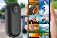 Pocket POV 4K Camera 1080P Mini WiFi Wireless Bodycam Magnetic Mount Vlog Video Recorder Action Motorcycle Helmet Sports Cam