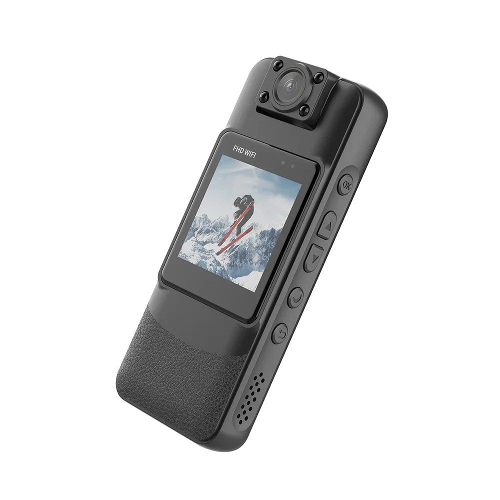 4K UHD WiFi Mini Camera Portable Digital Audio Video Recorder Police BodyCam Night Vision Sports DV Bicycle Small Camcorder