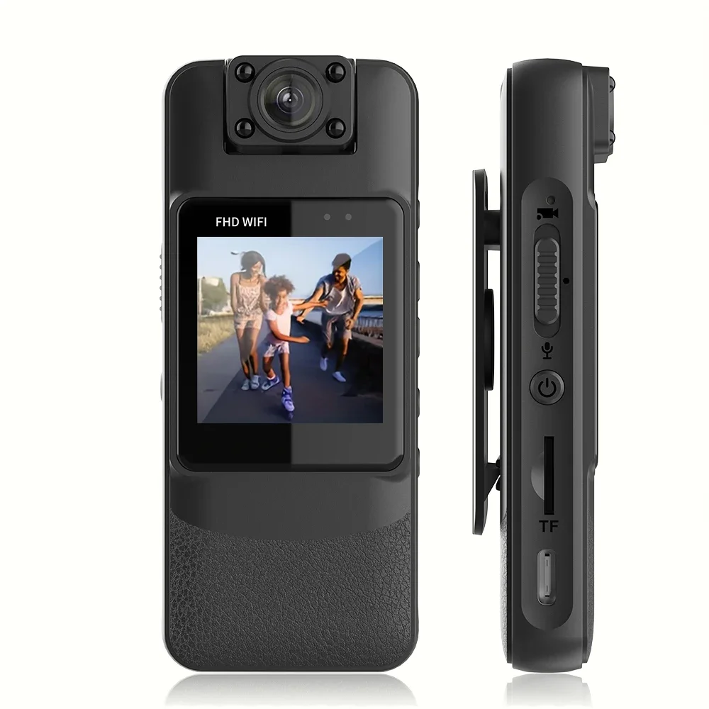 4K UHD WiFi Mini Camera Portable Digital Audio Video Recorder Police BodyCam Night Vision Sports DV Bicycle Small Camcorder