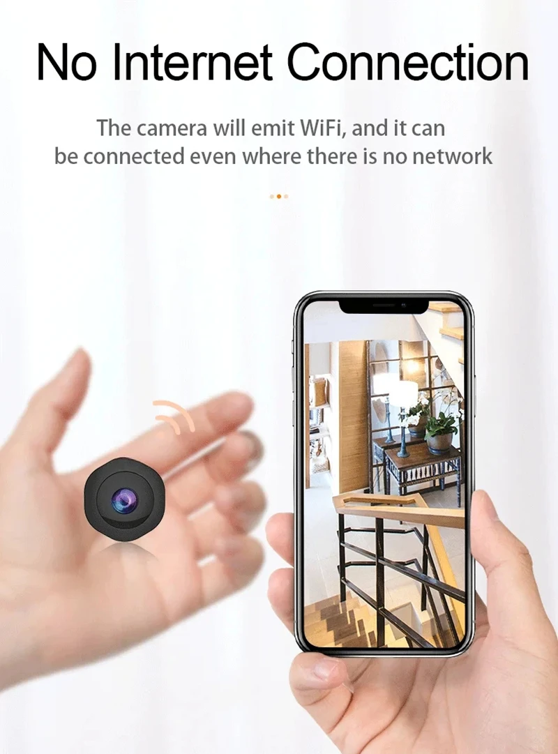 OnePlus Mini 4K 1080p HD Camera Wireless Cam Invisible Night Version Camcorder Wifi Remote Monitor Video Voice Recorder Cameras