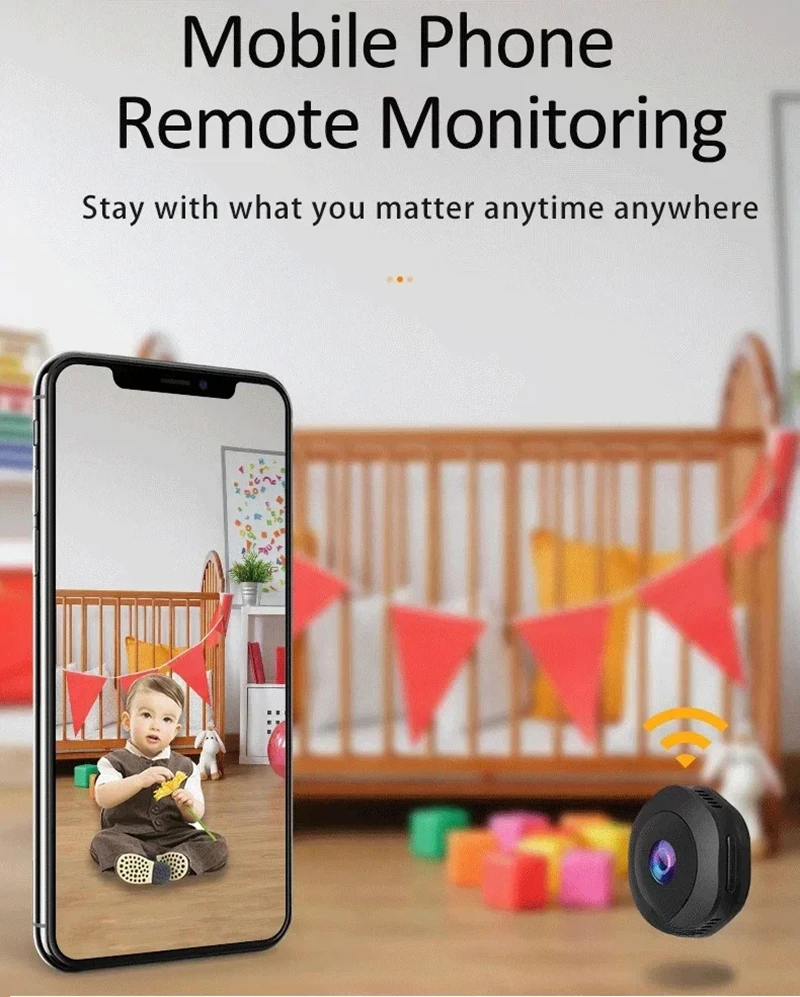 OnePlus Mini 4K 1080p HD Camera Wireless Cam Invisible Night Version Camcorder Wifi Remote Monitor Video Voice Recorder Cameras