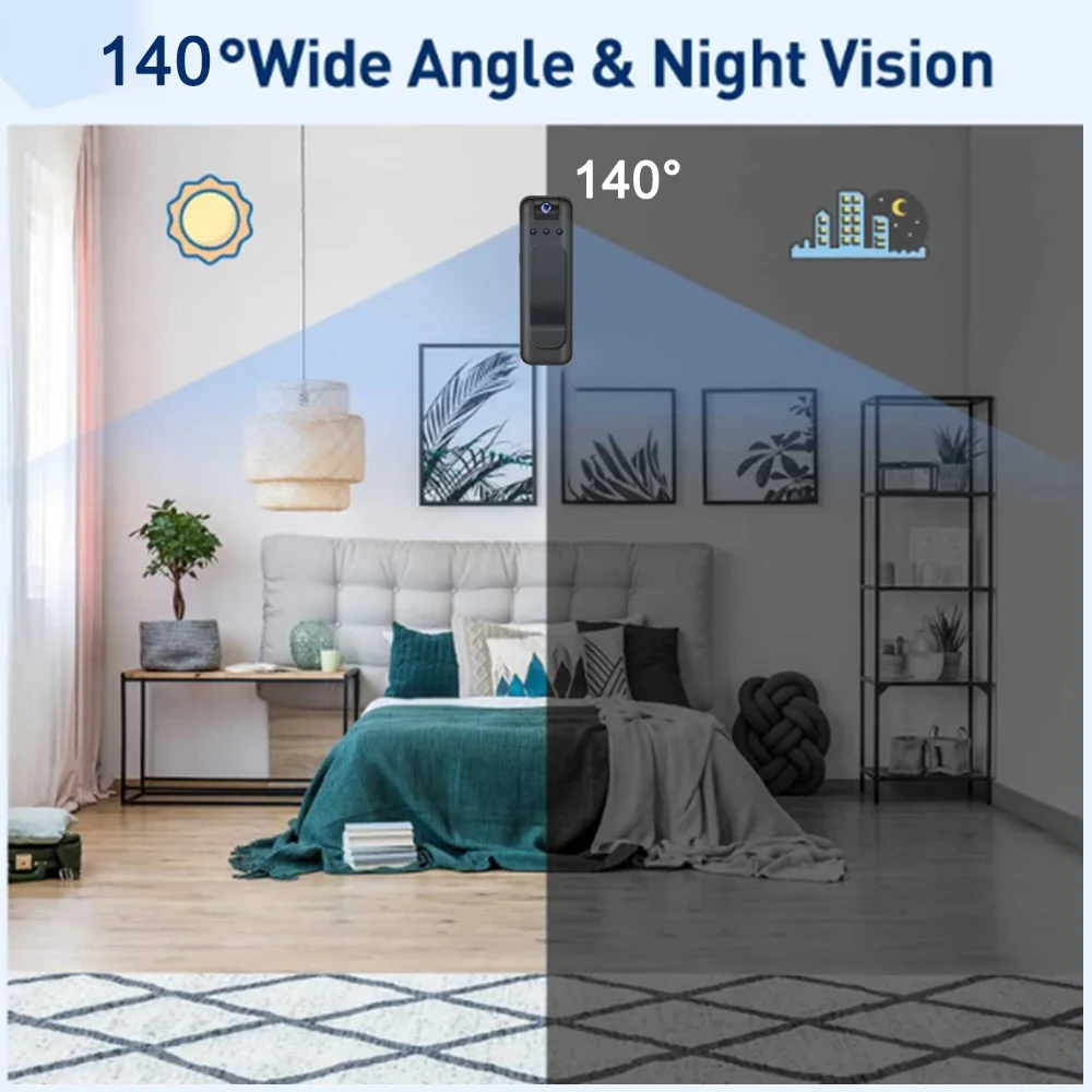 UHD 1080P Mini Camera with WiFi Portable Small Digital Video Recorder Police BodyCam Infrared Night Vision Miniature Camcorder UHD 1080P Mini Camera with WiFi Portable Small Digital Video Recorder Police BodyCam Infrared Night Vision Miniature Camcorder