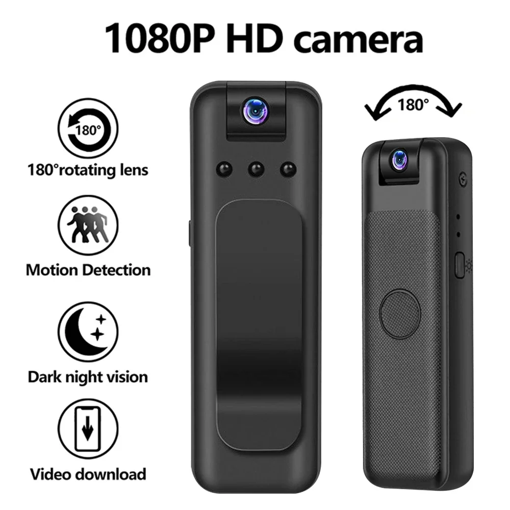 UHD 1080P Mini Camera with WiFi Portable Small Digital Video Recorder Police BodyCam Infrared Night Vision Miniature Camcorder UHD 1080P Mini Camera with WiFi Portable Small Digital Video Recorder Police BodyCam Infrared Night Vision Miniature Camcorder