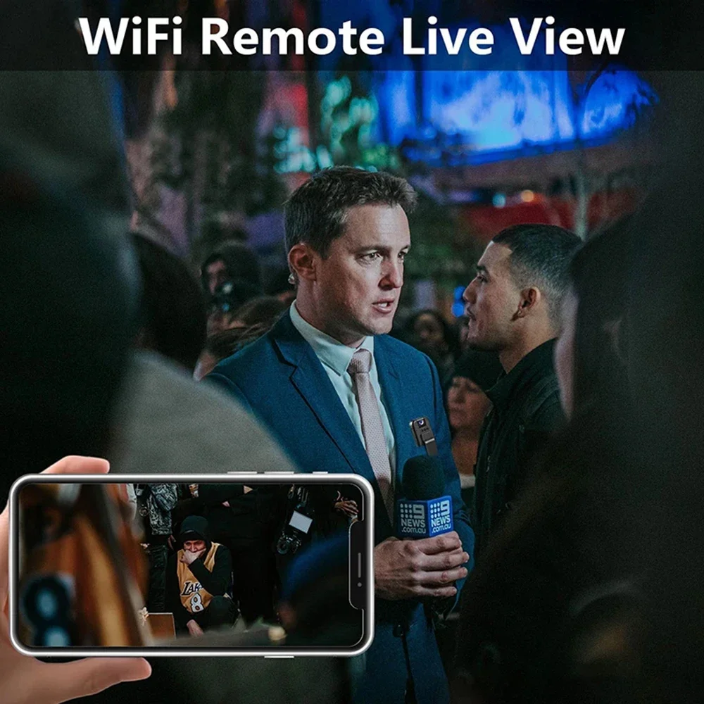 UHD 1080P Mini Camera with WiFi Portable Small Digital Video Recorder Police BodyCam Infrared Night Vision Miniature Camcorder UHD 1080P Mini Camera with WiFi Portable Small Digital Video Recorder Police BodyCam Infrared Night Vision Miniature Camcorder