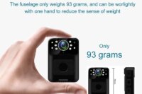 Waterproof Small Body Camera 1080P File Encryption Infrared Night Vision Cam Mini Bodycam Sport DV Law Enforcement DVR Recorder
