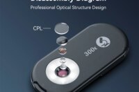 APEXEL Nano Zoom 300X Microscope Lens Mobile Phone Camera Lens Kit Mini Macro Lenses with LED Light for almost All Smartphones