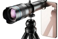 APEXEL HD 60X Telescope Lens Phone Camera Lens Super Telephoto Zoom Monocular + Extendable Tripod With Remote For All Smartphone