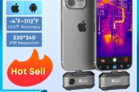 P1 Thermal camera for iphone android usb c 320*240 X³IR Resolution 600℃ High Temp Range Leaks Check 25Hz