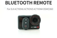 Suitable for DJI Action6  5 Pro/4  Osmo 360 sports camera Bluetooth remote control DJI camera Bluetooth selfie stick accessories