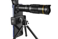 32X Telephoto for Cellphone Mobile Phone Camera Lens Zoom Telescope 4in1 Macro Fish Eye Wide Angel Lenses for iPhone Smartphone