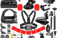 ORBMART for GoPro Accessories Set for Go Pro Hero 13 12 11 10 9 8 7 6 5 4 Black Mount for DJI Insta360 for Sjcam Action Camera