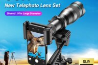 APEXEL 60X Telephoto Phone Lens Metal Monocular LongRange with Tripod for Iphone13/14 ProMax Outdoor Mobile Telescope Spot Scope