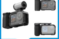 TELESIN Hand Grip Aid Remote Control Kit Aluminum alloy Set For DJI OSMO Action6 Rabbit Cage Quick release Protective case