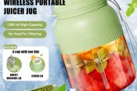 500/1300ML Electric Juicer Cup 6 Blades Blender Milkshake Machine USB Portable Fruit Milk Mixing Tool Mini Fresh Juice Blender