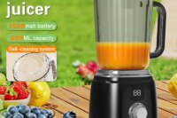 TINSOL New Home Juicer 10 Blades 3000mAh Multifunctional Blender Knob Juicer Ice Crusher  High Juicing Rate Kitchen Tools