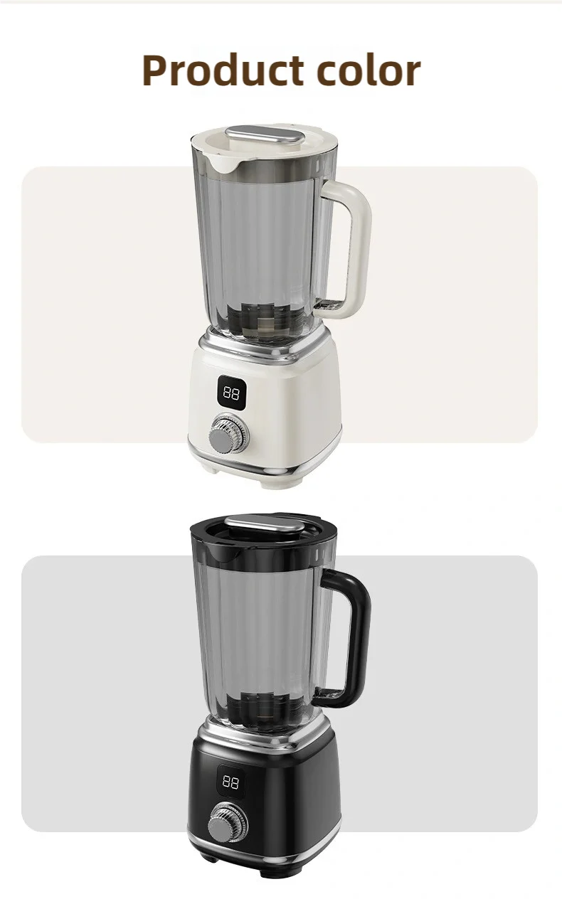 TINSOL New Home Juicer 10 Blades 3000mAh Multifunctional Blender Knob Juicer Ice Crusher  High Juicing Rate Kitchen Tools