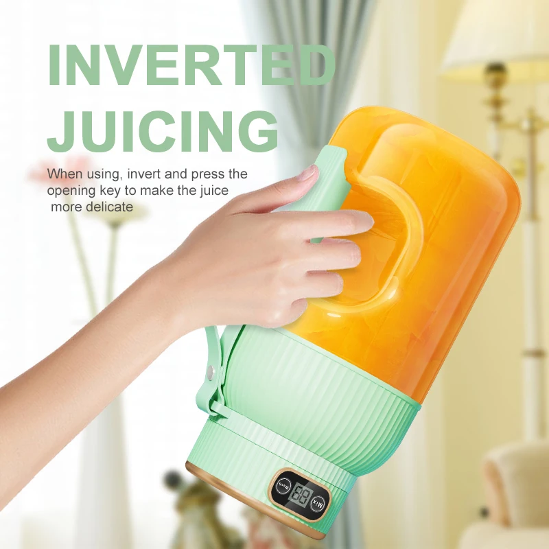 1000ML Portable Juicer Blender Fruit Juicer USB Charging Lemon Orange Fruit Juicing Cup Smoothie Blender Machine Kitchen Tools 1000ML Portable Juicer Blender Fruit Juicer USB Charging Lemon Orange Fruit Juicing Cup Smoothie Blender Machine Kitchen Tools