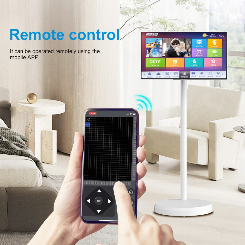 popular shenzhen 21.5 Inch Battery-power Android Lg Stand By Me Tv In-cell Touch Screen Gym Gaming Live Room Smart Tv