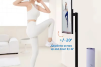 hot products 22 inch Android12 smart interact screen built-in battery with usb wifi moveable stand hd touch Lcd smart tv