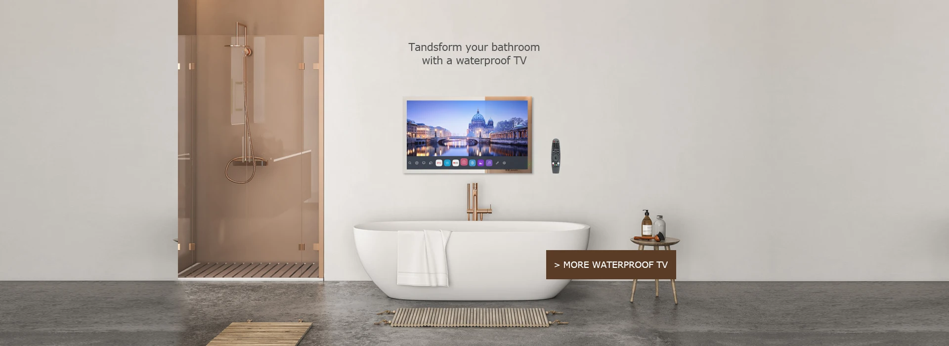 Soulaca 27inches Smart Mirror TV Waterproof 1080P HD Touchscreen Built-in WiFi Bluetooth Android 11.0 New Model 2024 Magic LED