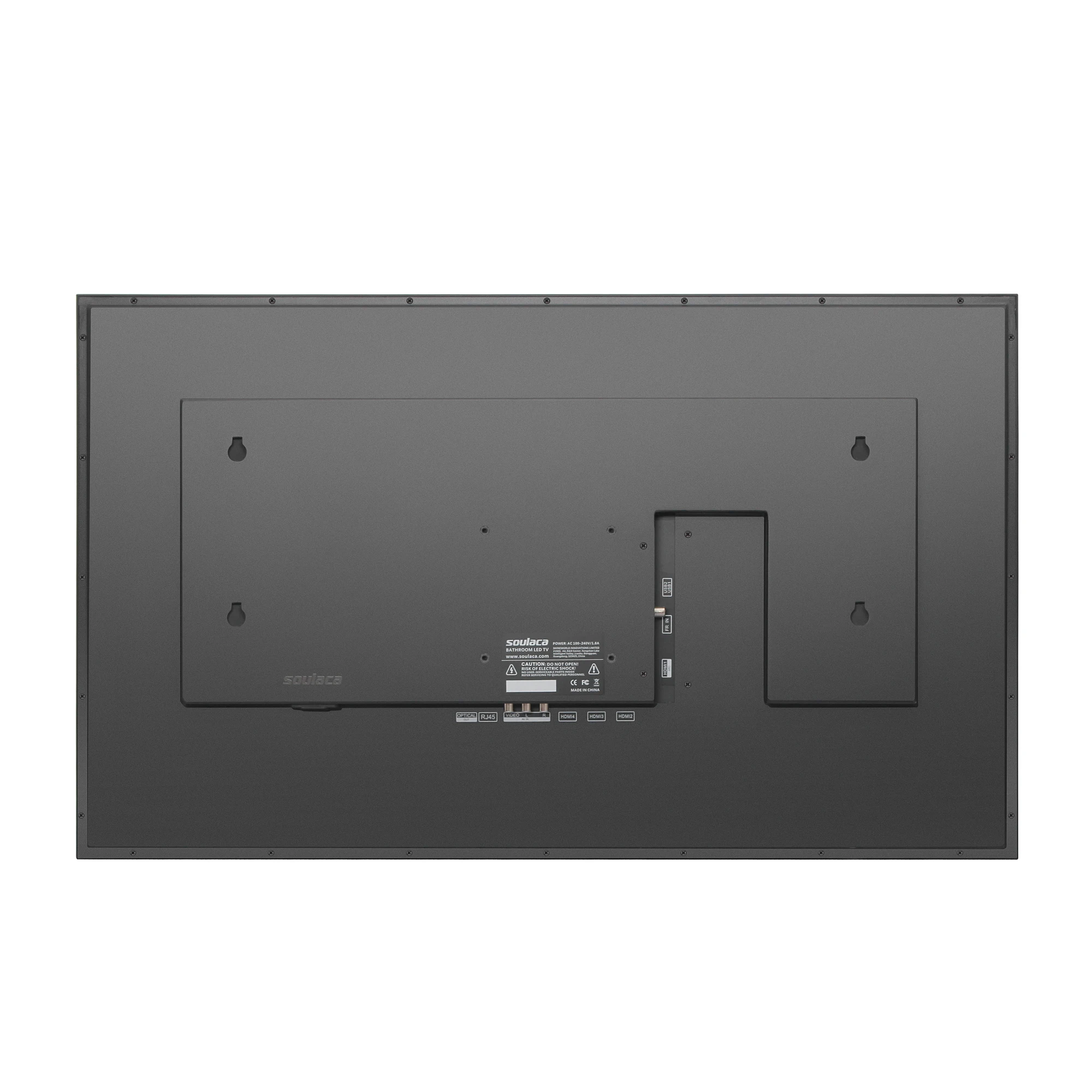 Souria 31.5 inches Google TV Smart Mirror 4K Screen Waterproof TV DTV Tuner Built-in Hotel Bathroom SPA Kitchen Bluetooth WiFi