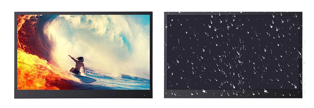 Souria 32 inches Smart Mirror Waterproof Television for Hotel Bathroom Luxury Design Android ATSC DVT-T, T2, C DTV Tuner TV