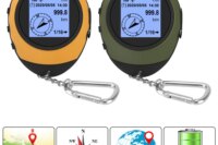 High-Precision Satellite Mini Handheld GPS Coordinates Compass Altitude locator Navigator Outdoor Sports Travel hiking Tracking
