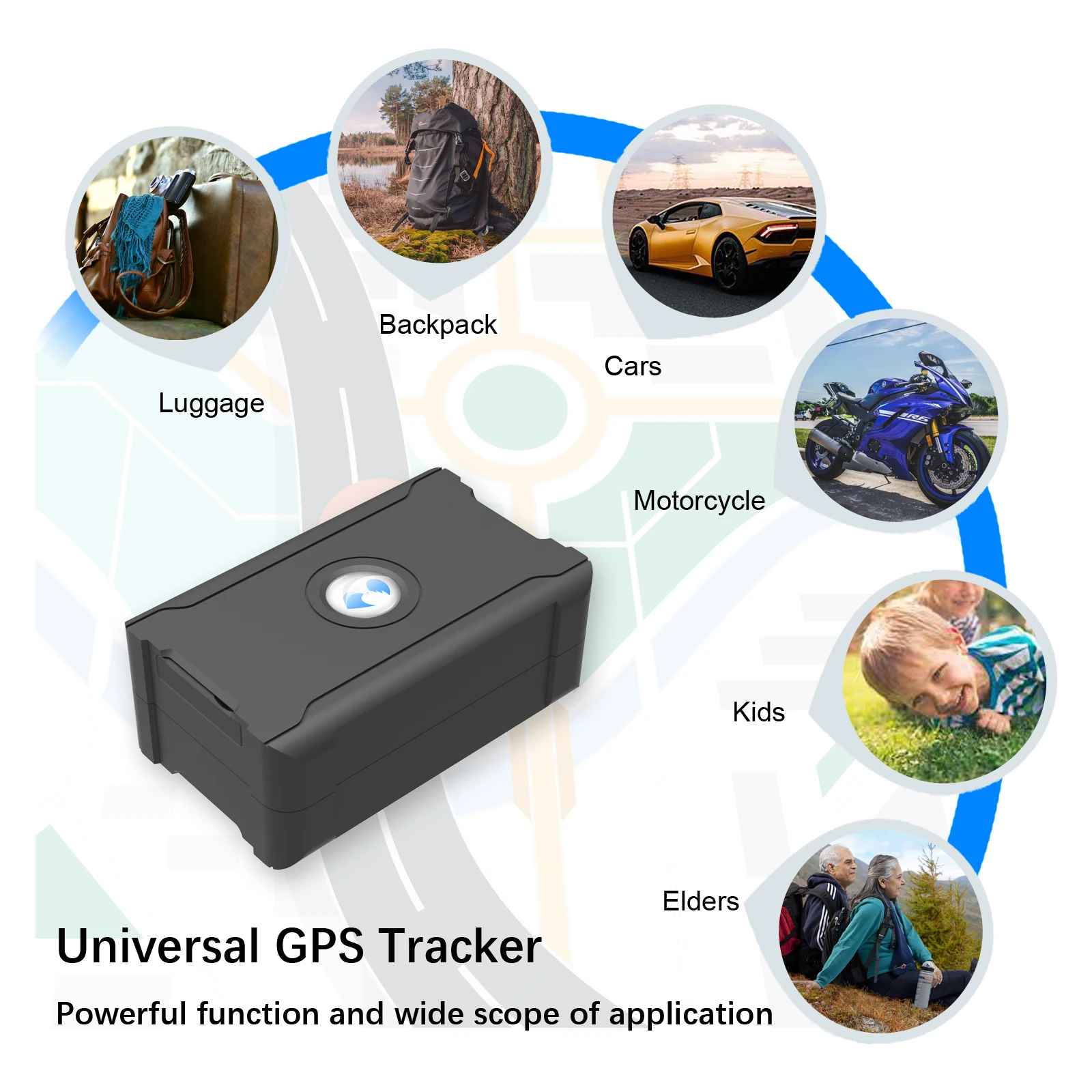 Wireless GPS Tracker for Car Anti-Theft | Global Real-Time Vehicle Locator with IoT SIM | Vibration & Geo-Fence Alarm | 15+ Days