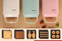 Mini Sandwich Maker Breakfast Machine Multi Cooker Electric Toaster Oven Hot Plate Bread Pancake Waffle Donut Maker for Kitchen