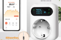 Tuya WIFI Digital Thermostat Socket 16A Outlet Plug Remote Temperature Controller Timer Switch Cooling Heating 3M NTC Sensor