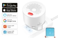 Tuya Zigbee Smart Home Natural Gas Sensor Combustible Household Smart LPG Gas Leakage Alarm Detector Fire Security Protection