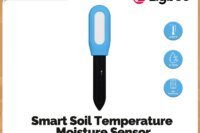 MOES Tuya ZigBee Soil Temperature Moisture Humidity Sensor Plant Monitor Garden Automation Irrigation Alert