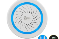 Z-wave Plus Wireless Home Automation Battery-Powered Also Can Be Charged With USB Siren Alarm Sensor