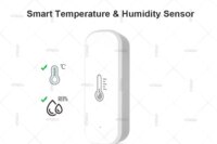 Zigbee 3.0 Smart Temperature And Humidity Sensor App Remote Monitor Detector Smart Home Automation Support Home Assistant Z2MQTT
