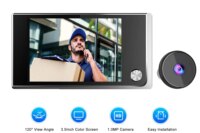 3.5 Inch Digital Door Viewer Peephole Camera Doorbell 120 Degree HD Home Cat Eye Mirilla Viewer with LCD Screen Monitor