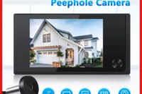 Awapow 3.5 Inch Doorbell Peephole Viewer Digital Door Camera 120° LCD 2 Million HD Pixels Cat Eye Door Bell Outdoor Monitor
