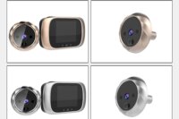 Digital Door Viewer Peephole Door Camera Doorbell 2.8-inch Night Vision Photo Shooting Digital Door Monitoring for Home Security