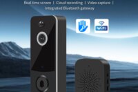 1080P WIFI Video Doorbell TTLOCK App Smart Home Door Bell Wireless Security Camera Doorbell PIR Motion Detection