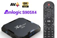 X96Max Plus Ultra TV Box Android 11 Amlogic S905X4 4GB/32GB 4GB/64GB TV BOX AV1 8K Wifi BT X96 Max Media Player TV Set Top Box