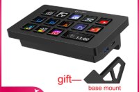 Ulanzi D200H Deck Dock AI-Powered Office Streaming Controller for Computer Fill Light for Intelligent Live broadcast Room