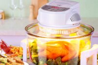 12L Oil-Free Air Fryer Smart Visual Glass Lightwave Multi-Function Electric Oven Household Air Oven Fryer