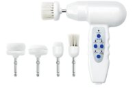 5 in 1 Electric Rotary Washing Cleansing Face Brushes Massage Body Facial Dead Skin Cuticle Cleanser Home Beauty Spa Care Device