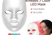 Wireless LED Mask 7 Color LED Face Mask Photon Skin Firming Anti Aging Rejuvenation Beauty Mask Machine
