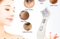 2026 Mini for Face Skin LED Rejuvenation Wand Face Skin Care Massage Beauty Device,Facial Beauty Massager Rechargeable