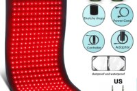 Updated Red Light Therapy Heating Pad for Body Device Cushion Mat Waist Back Shoulder Muscle Pain Relief Relax Infrared Light