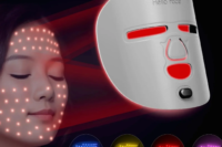 Hello face Near-infrared LED Light Therapy Face Mask 510K M500 with 3000mAh Battery Portable Lightweight Skin-Friendly Mask