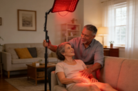 660nm 850nm Red Light Therapy Device with Stand Wrap Infrared Lamp for Body Face Pain Relief Skin Care Recovery Home Beauty